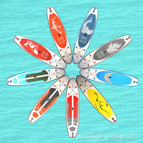 2022 Spot Enviens Design Inflável Stand Up Paddle Paddleboard Sup